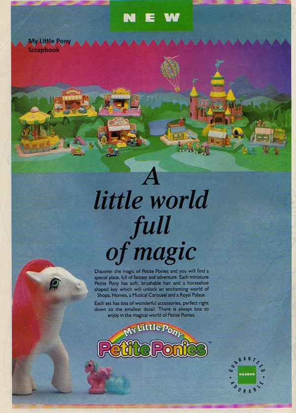Petite Ponies in
        Ponyland