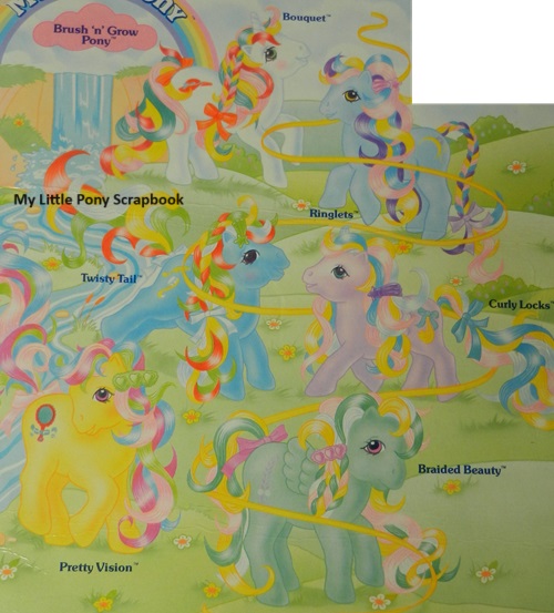 Brush & Grow Ponies,
        Backcard