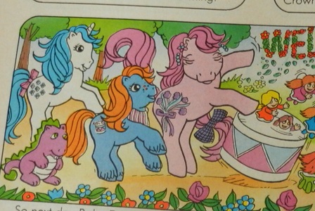 Dainty in the comic