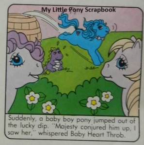 Baby Lucky appears