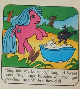 Sweet Suds' bath