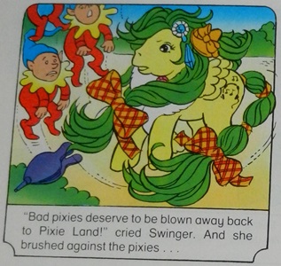 Swinger sweeps away
trouble