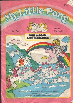 Front of Pony Comic