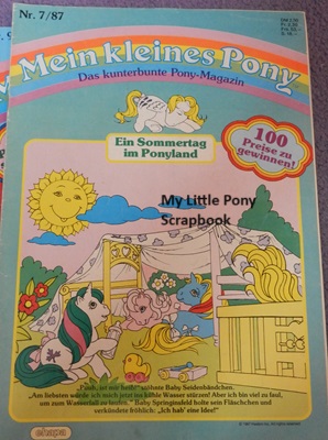 German Comic COver