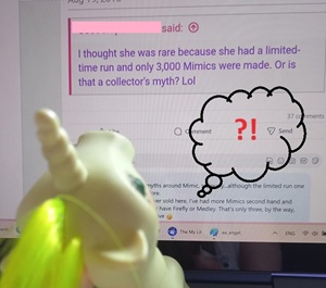 Confused
mimic reads a myth about herself