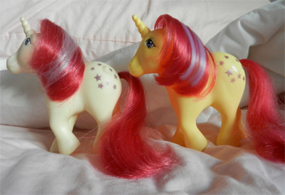 Comparing white and
yellow moondancer