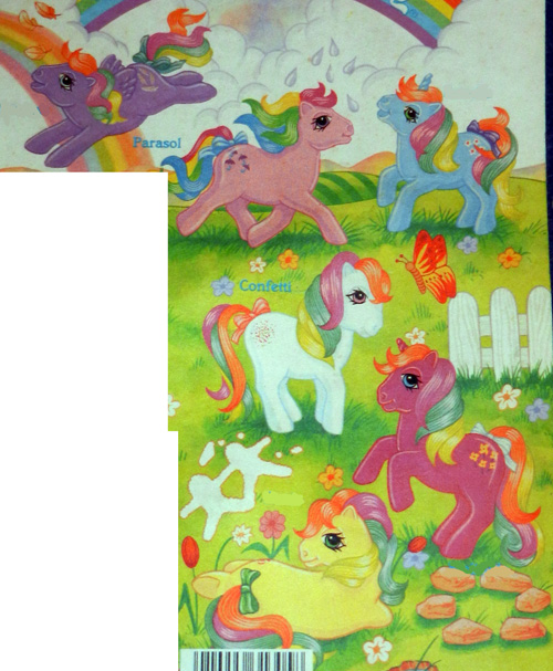 Rainbow Pony
        Backcard