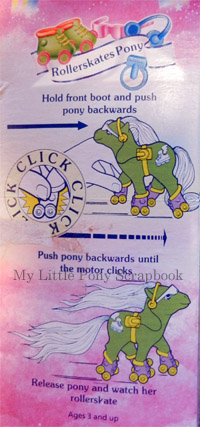 Rollerskates
          Instructions