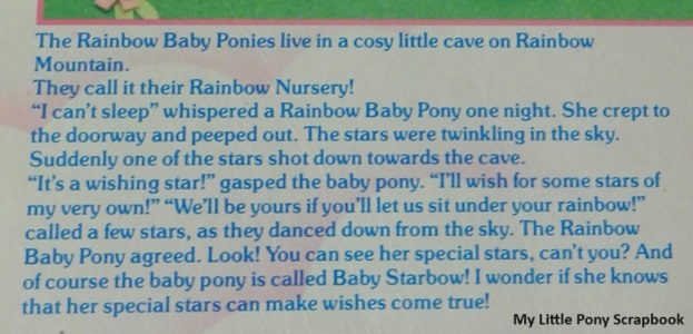 Baby Starbow's Backcard
Story