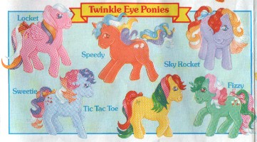 Twinkle Eye Ponies, Set 2,
        UK and Europe