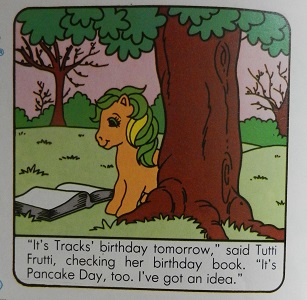 Tutti Frutti in the comic