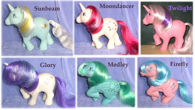 Unicorn and Pegasus Pony
        First Set