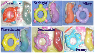 Watercolour Baby Sea Ponies